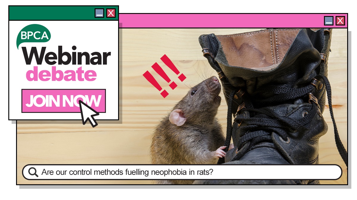 DEBATE WEBINAR: Are our control methods fuelling neophobia in rats?