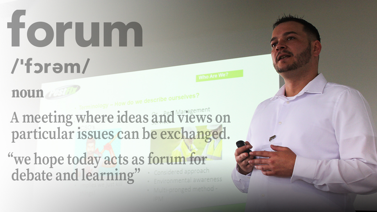 Digital Forum 34 - online pest management event