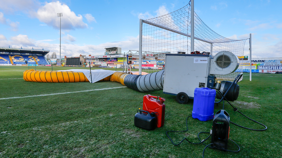 Mansfield Town Football Match Saved By Pest Control