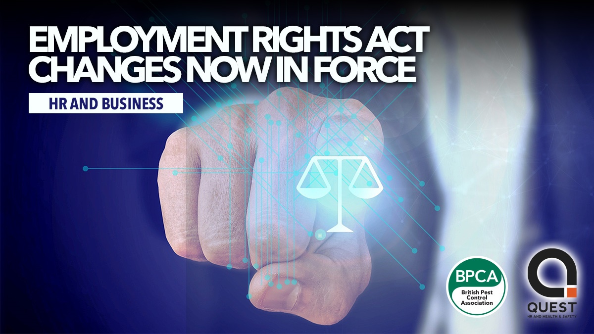 Full Employment Rights Employment Rights Act changes now in force
