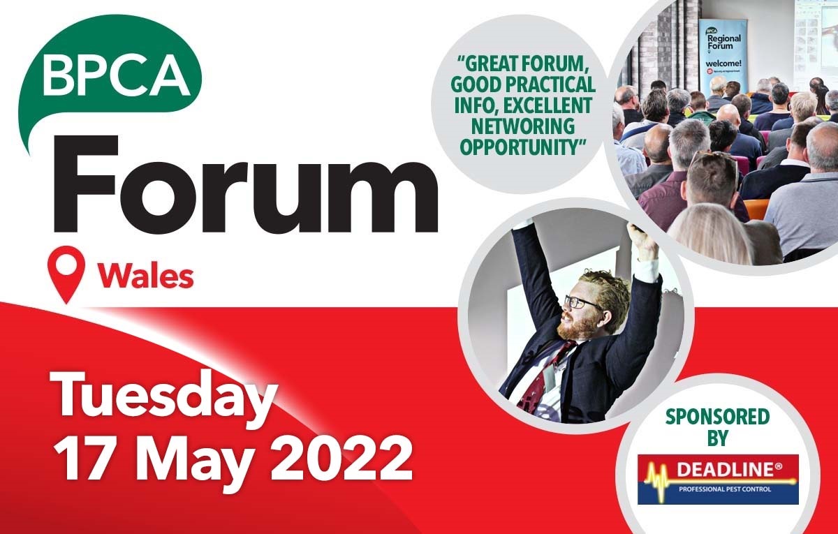 BPCA Pest Control Forum 2022 Wales